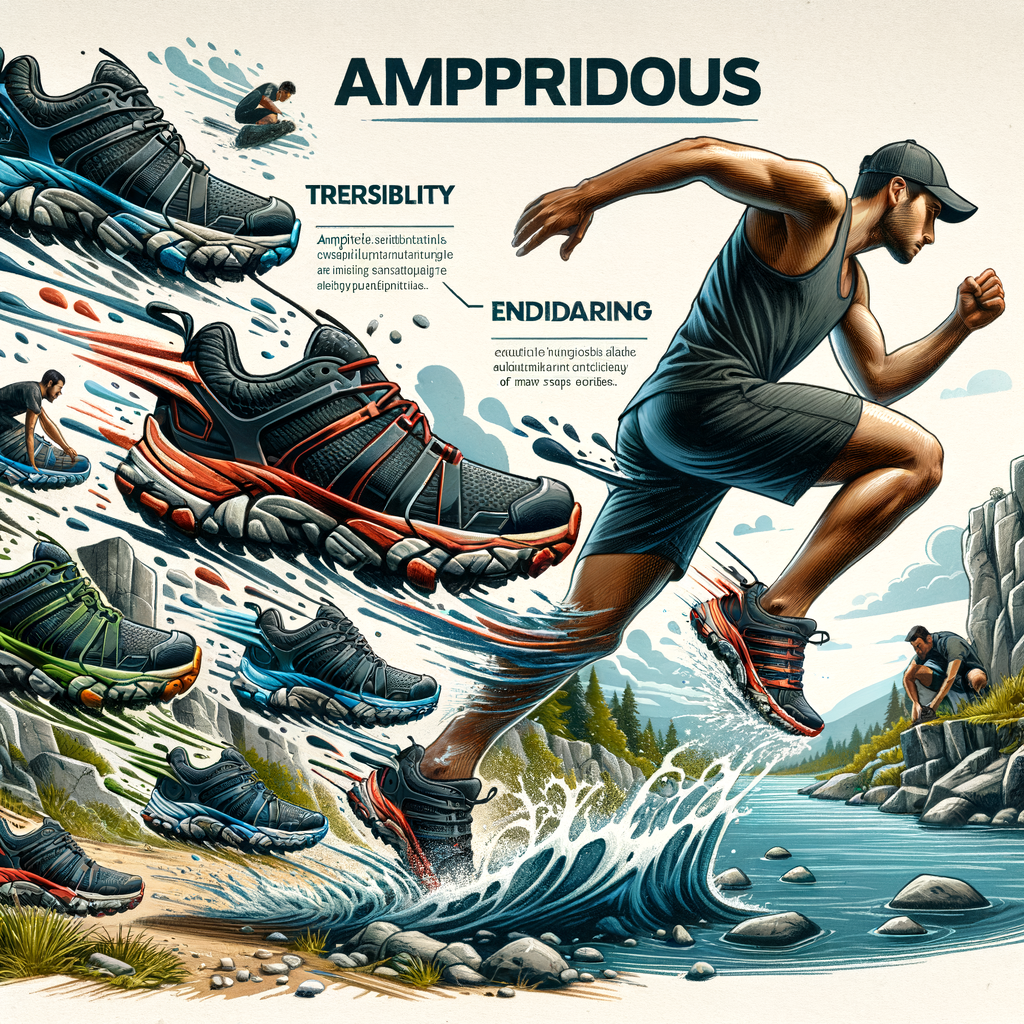 Amphibious shoes benefits displayed in multisport training environment, showcasing the advantages of amphibious shoes for athletes and versatility of multisport training footwear.