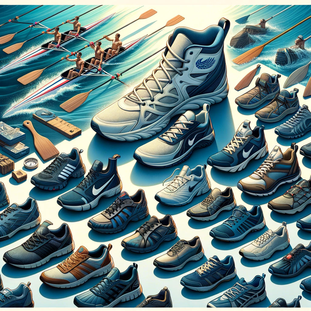 Comprehensive guide on choosing the best shoes for ocean rowing competitions, comparing various high seas rowing gear and showcasing competitive rowing footwear options.